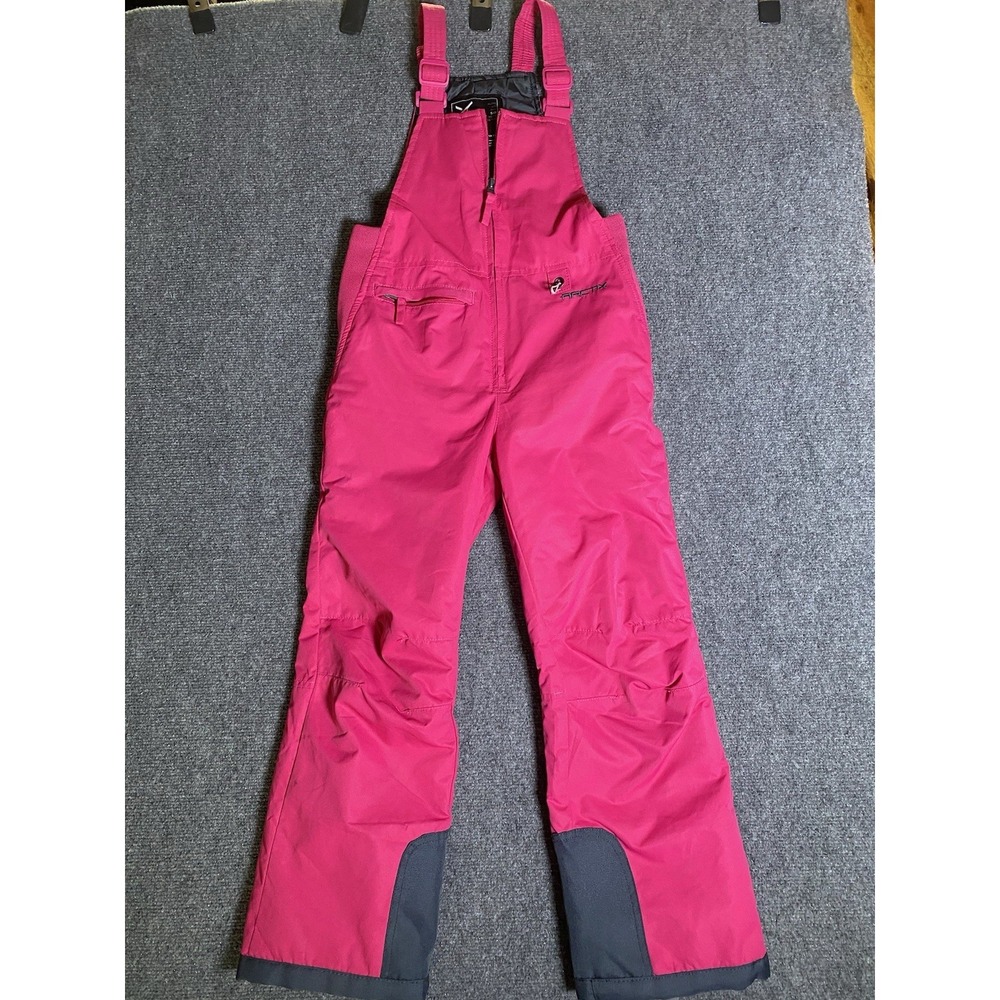 Arctix Girls Youth Bib Overalls Snow pants 5K Pink size Small